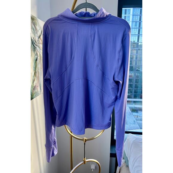 Peloton | Soft Tech Jersey 1/4 Zip Pullover | Lavender | Size X-Large | XL - Picture 6 of 8